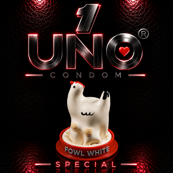 UNO Fowl White Condom