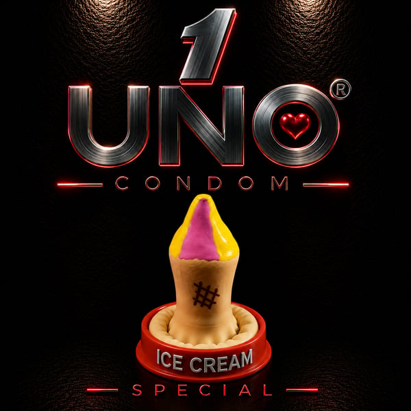 UNO Ice Cream Condom
