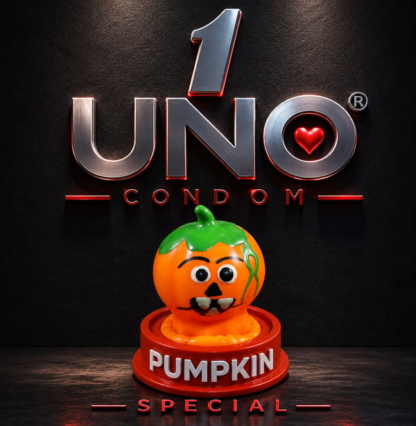 UNO Pumpkin Condom