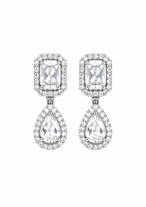 Crystal Duo Küpe