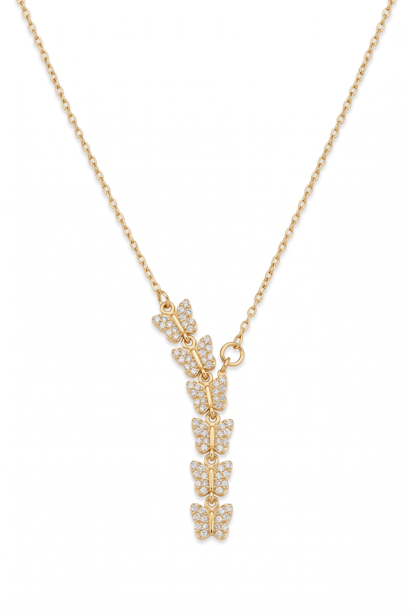 Glow Butterfly Kolye