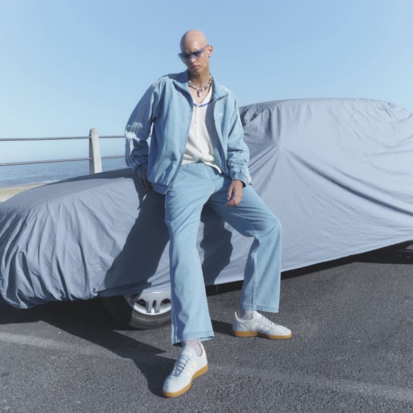adidasKX1196LDENIM FB JACKET
