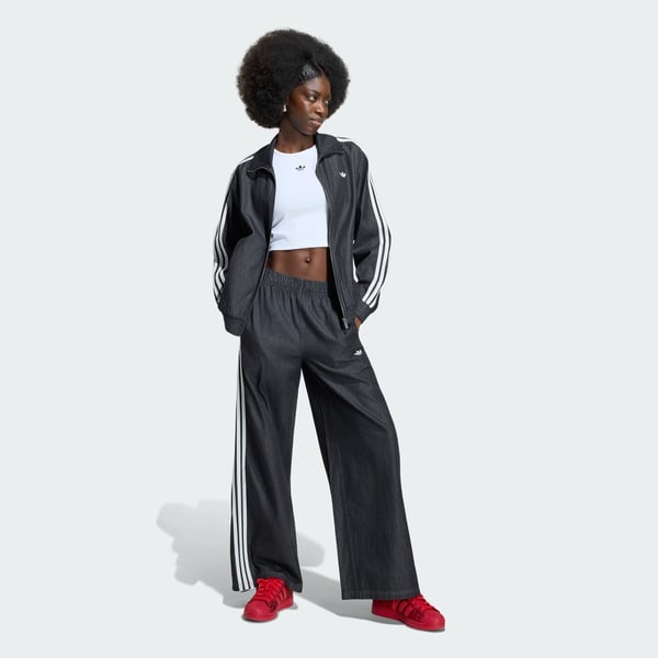 adidasKY81122XSDENIM WIDE LEG