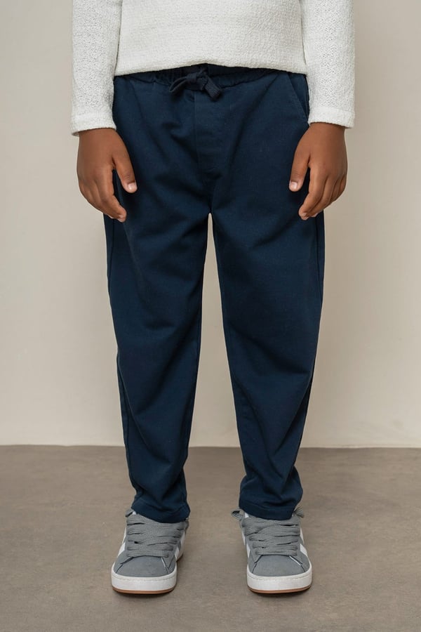 Beli Bağcıklı Pantolon