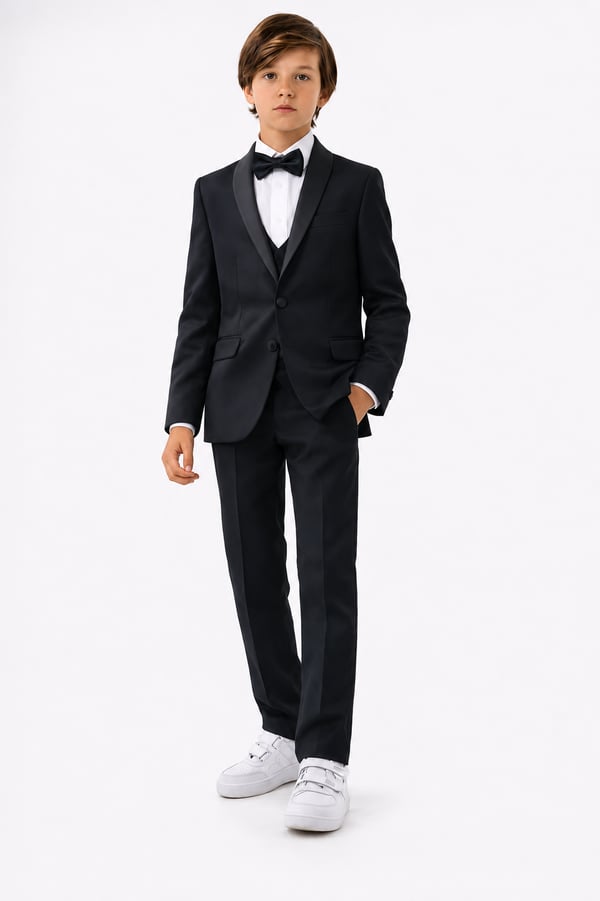 Slim Fit Kesim Ceketli Takım