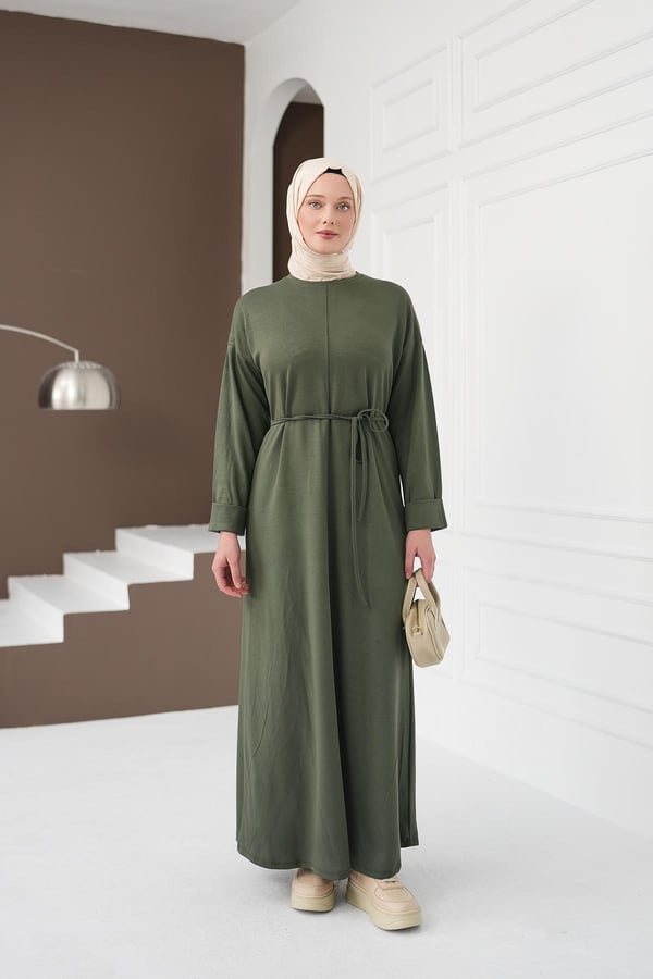 Oysho Elbise - Haki kadın giyim ürün görseli Arzestore
