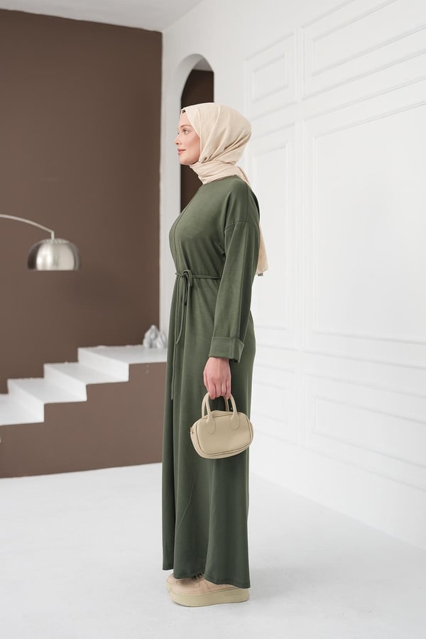 Oysho Elbise - Haki kadın giyim ürün görseli Arzestore