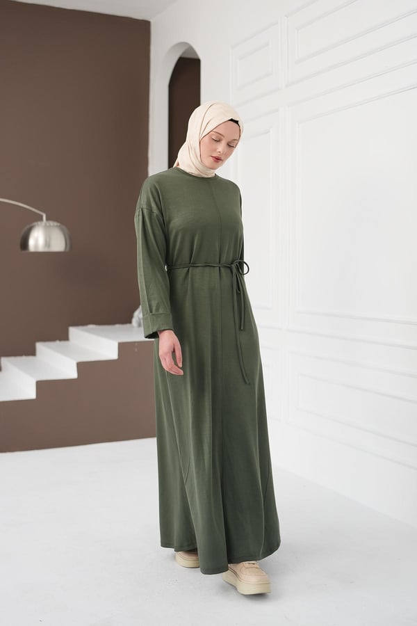 Oysho Elbise - Haki kadın giyim ürün görseli Arzestore