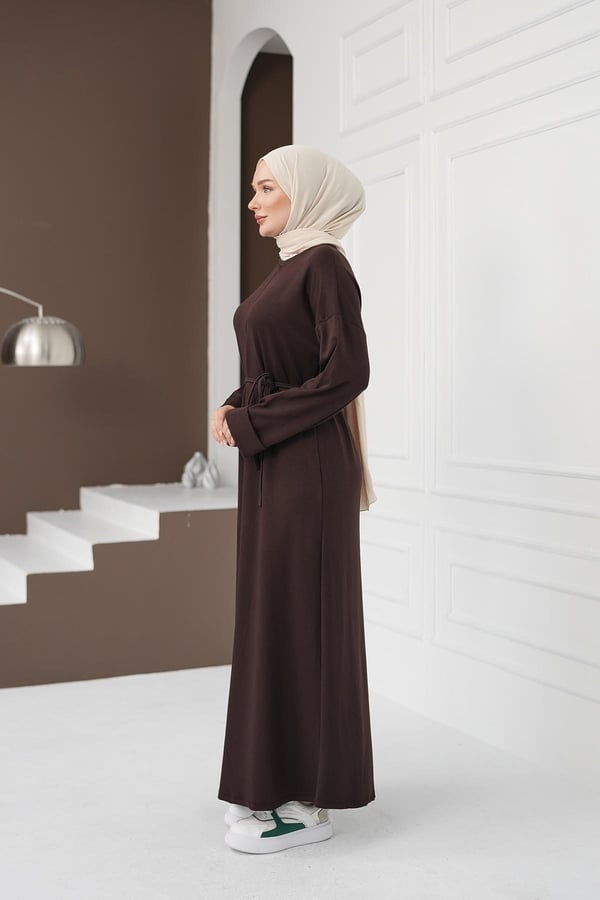 Oysho Elbise - Kahve kadın giyim ürün görseli Arzestore