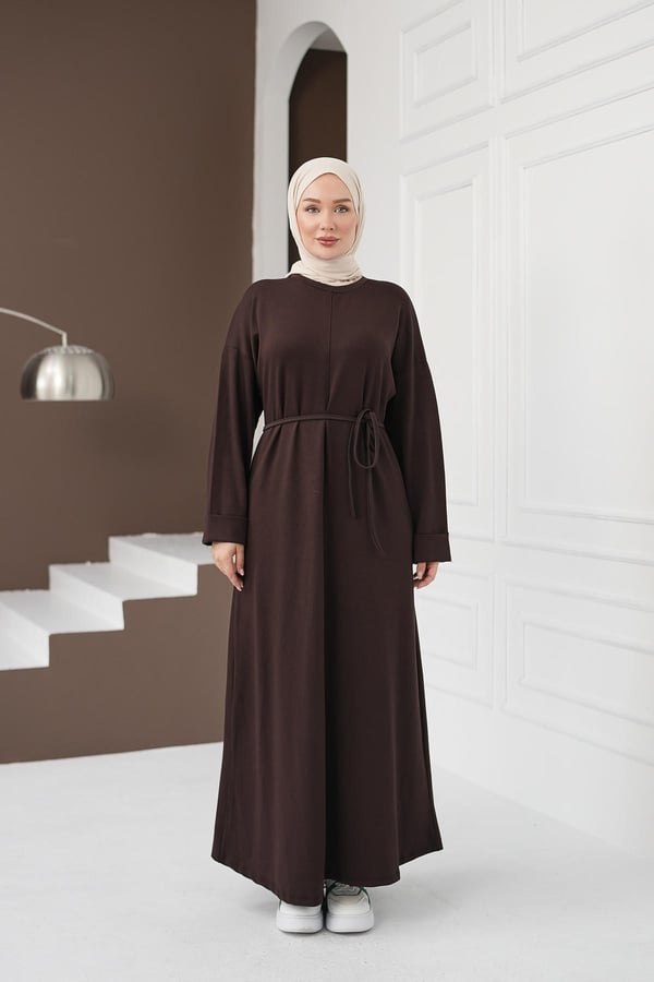Oysho Elbise - Kahve kadın giyim ürün görseli Arzestore