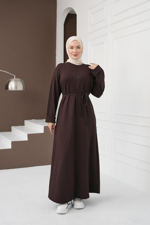 Oysho Elbise - Kahve kadın giyim ürün görseli Arzestore