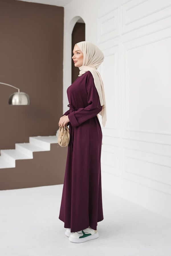 Oysho Elbise - Mürdüm kadın giyim ürün görseli Arzestore