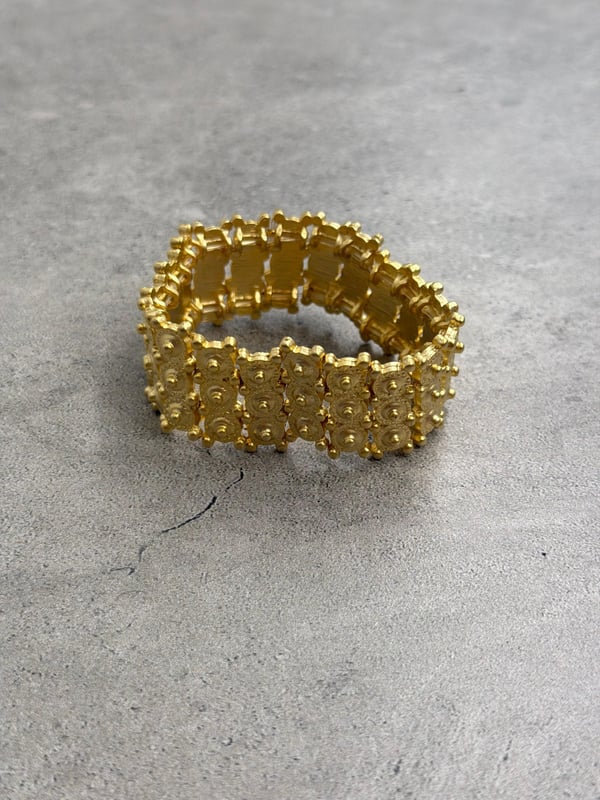 Antik Gold Kaplama Bileklik