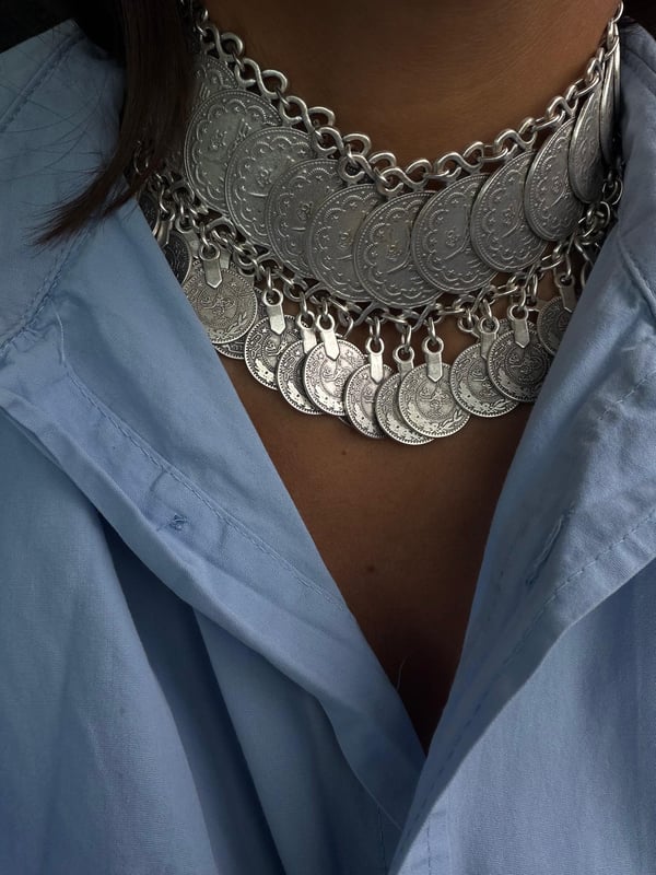 Bohem Choker Para Kolye