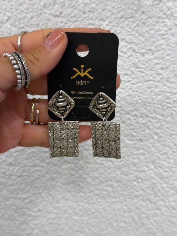 Bohem geometrik küpe