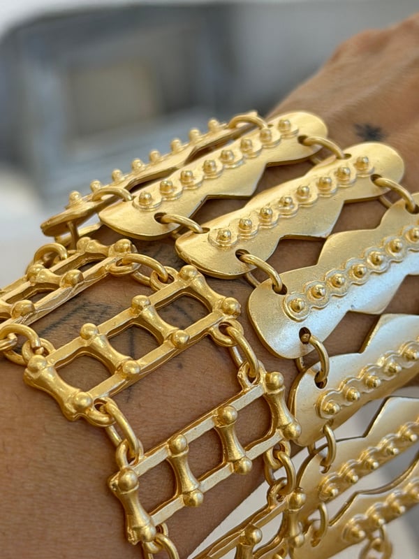 Bohem Gold Kaplama Çit Bileklik