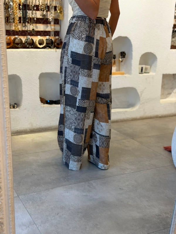 Desenli Pantolon