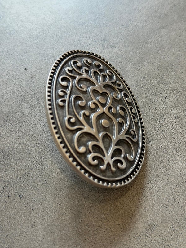 Etnik Desen Oval Yüzük