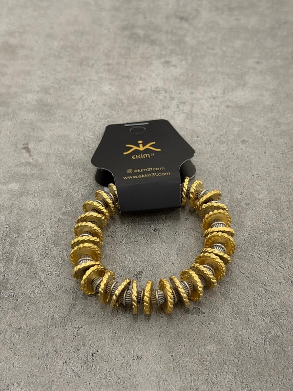 Gold Halkalı Bohem Lastikli Bileklik