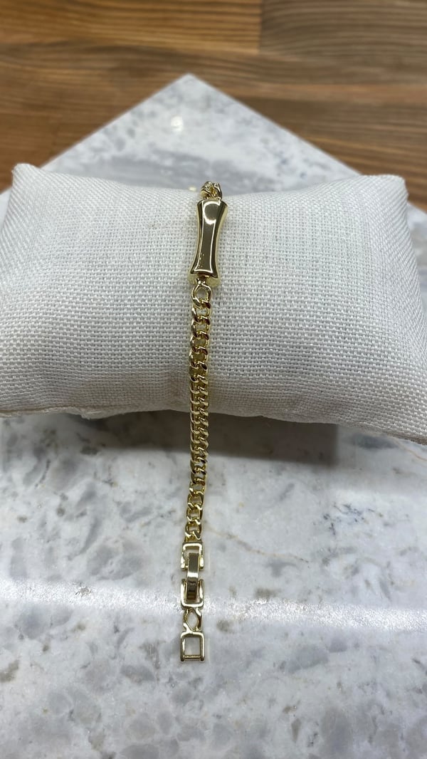 Gold Zincir Model Bileklik