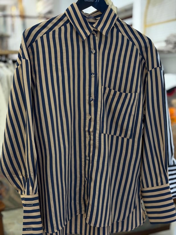 Kalın Çizgili Gömlek