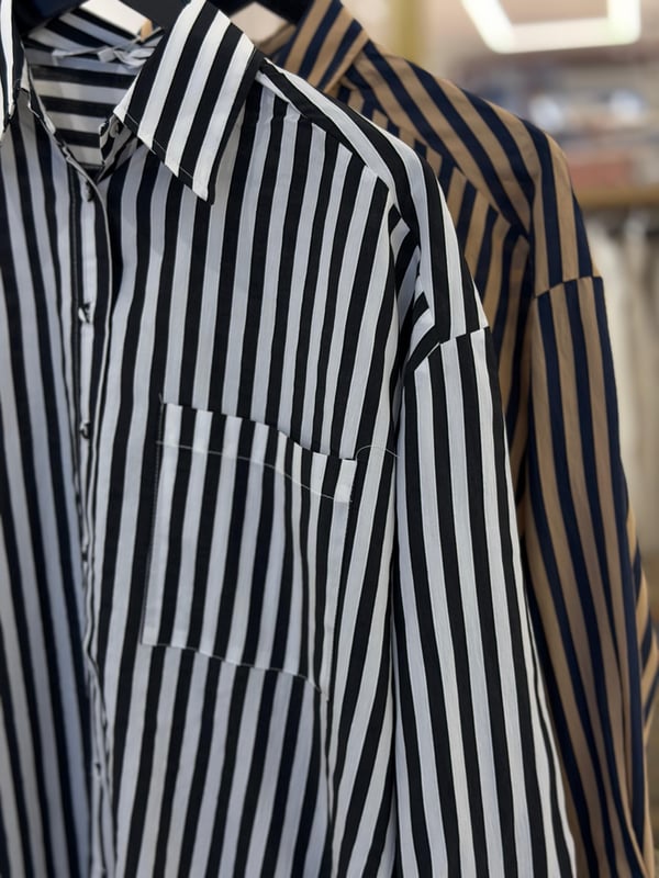Kalın Çizgili Gömlek