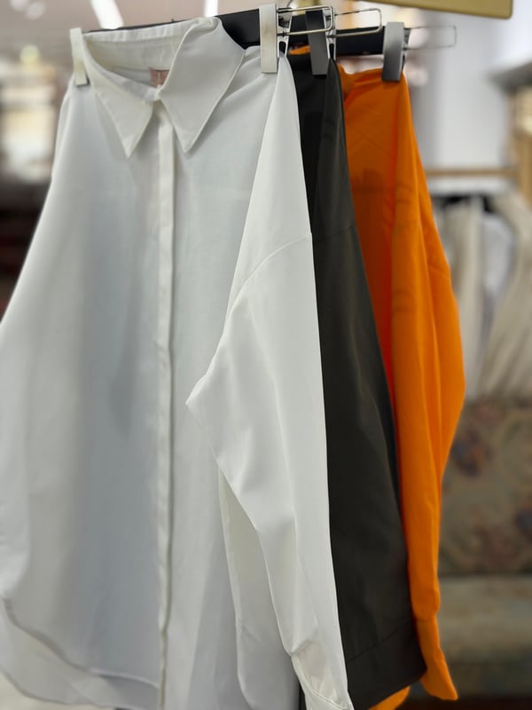 Pamuk Karışımlı Basic Gömlek