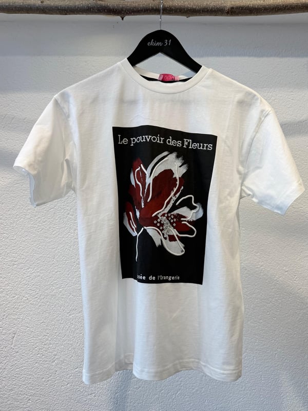 Taşlı Çiçekli Tshirt