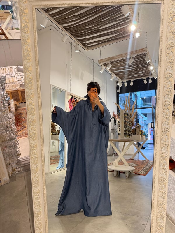 Tencel Jean Elbise 