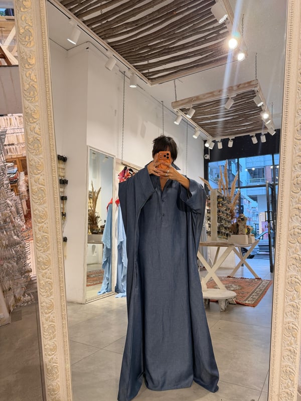 Tencel Jean Elbise 