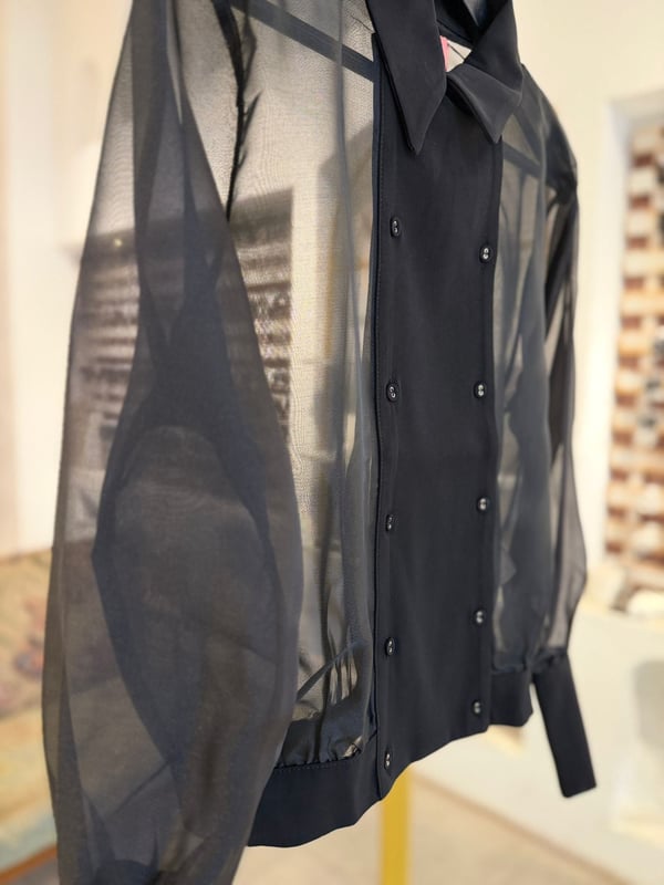 Tül Transparan Ceket