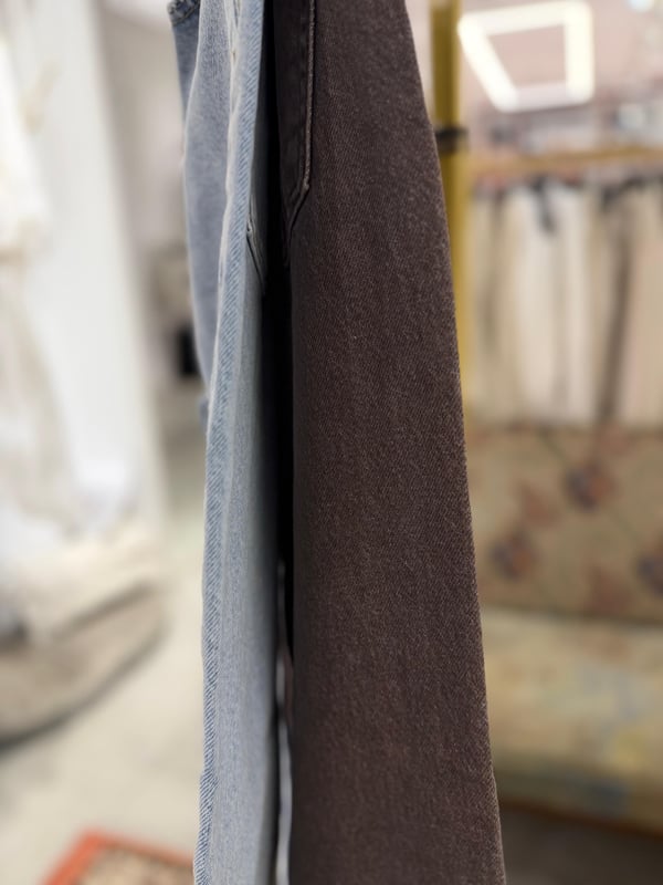 Yamalı Jean Pantolon