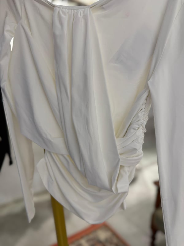 Yanı Büzgülü Basic Bluz