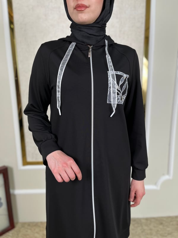 Dantelli Fermarlı Kap 3102