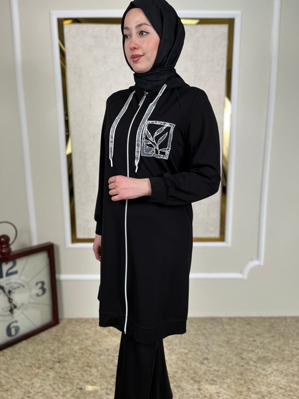 Dantelli Fermarlı Kap 3102