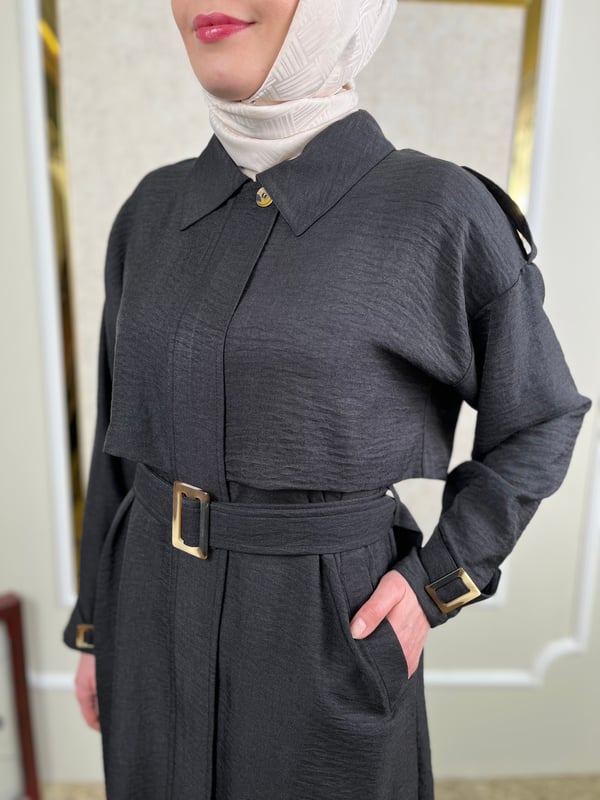 Fermuarlı Kemerli Giyçık 4064