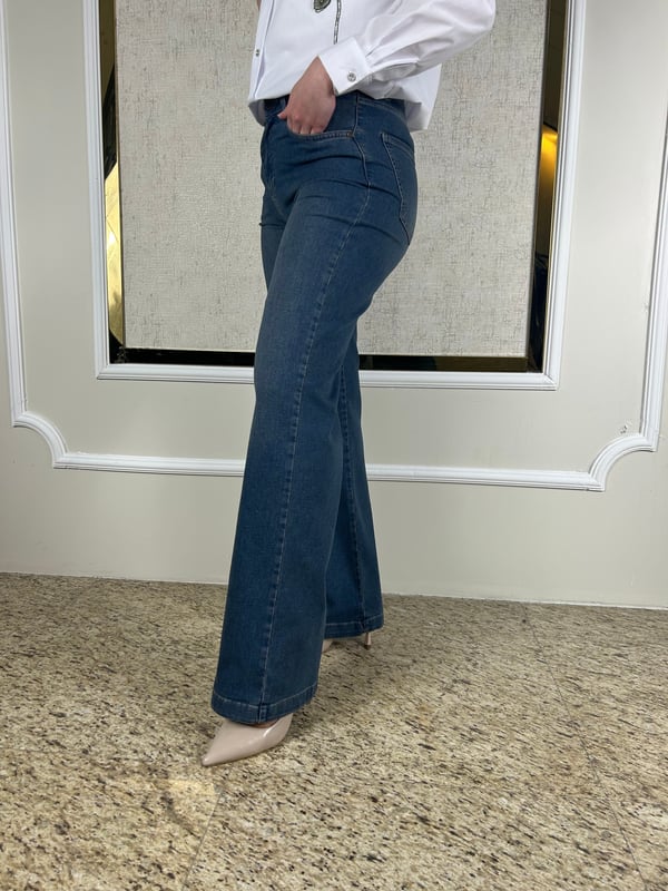 Full Likralı Jean Pantolon L8000-a