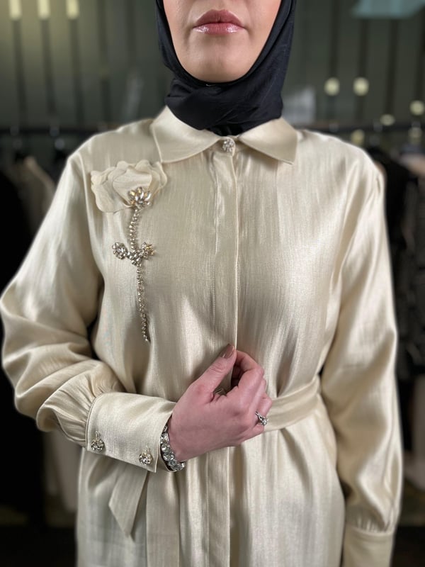 İpek Organze Tunik Gömlek 3070