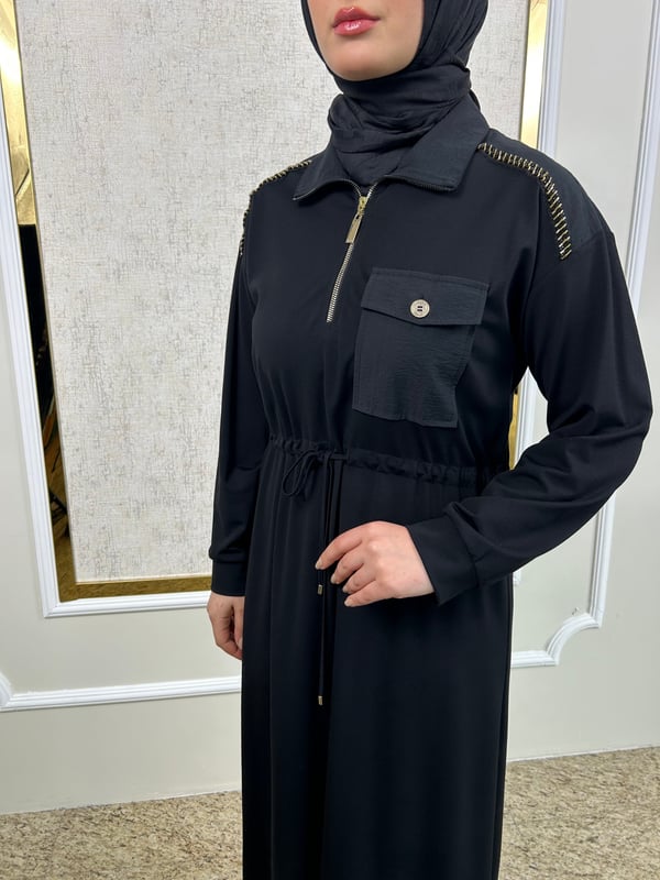 Süslemeli Elbise 3104