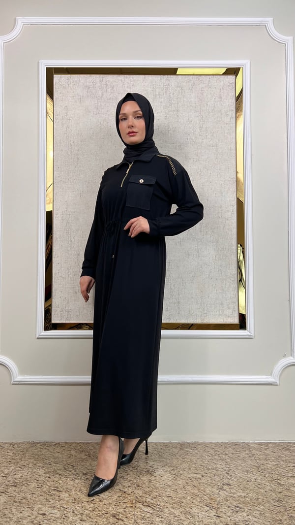 Süslemeli Elbise 3104