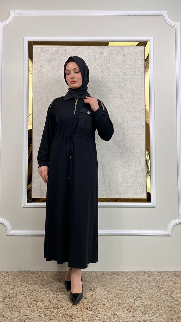 Süslemeli Elbise 3104
