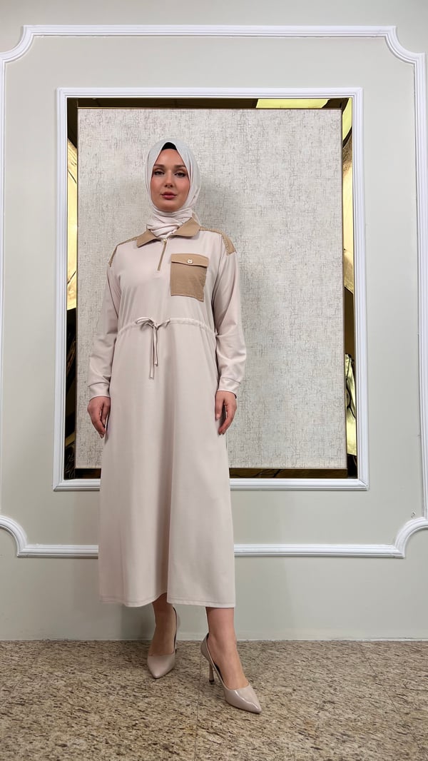 Süslemeli Elbise 3104