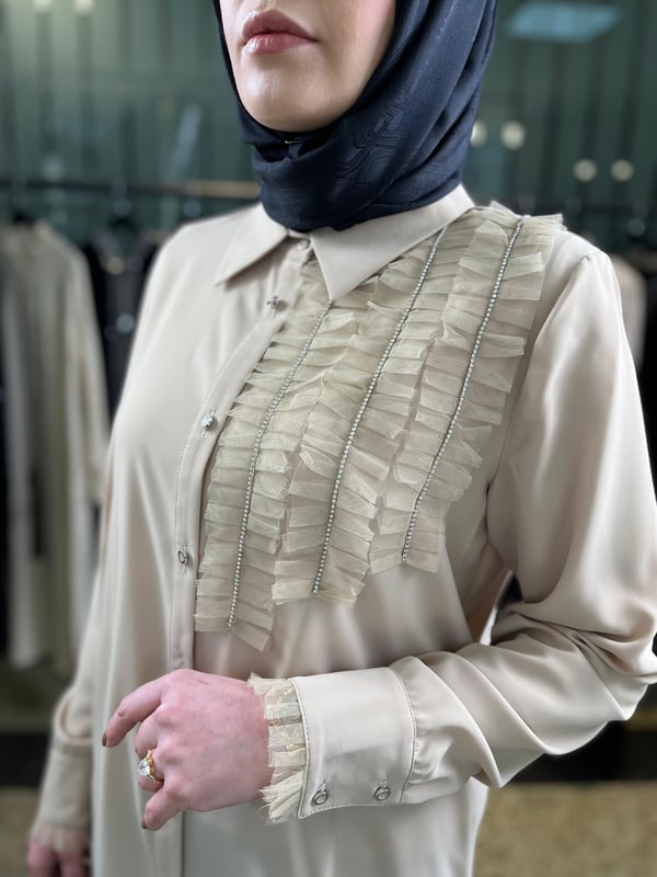Süslemeli Gömlek 2055