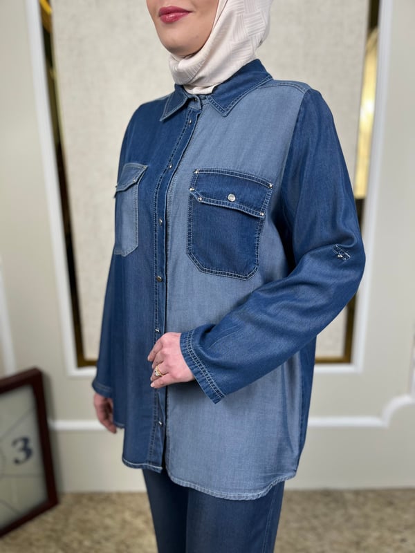 Tencel Gömlek 3028
