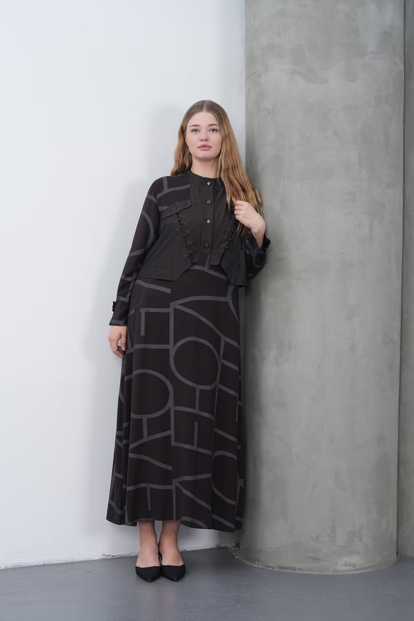 Bağlama Detaylı Elbise