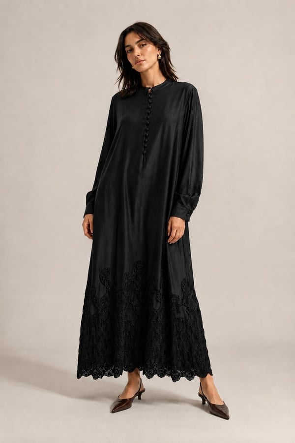Lace Flow Elbise