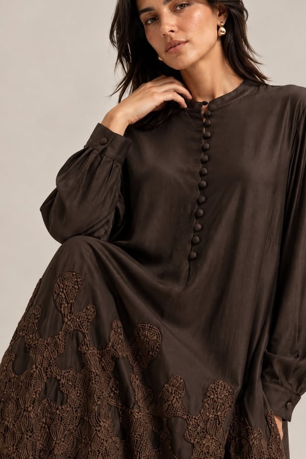 Lace Flow Elbise