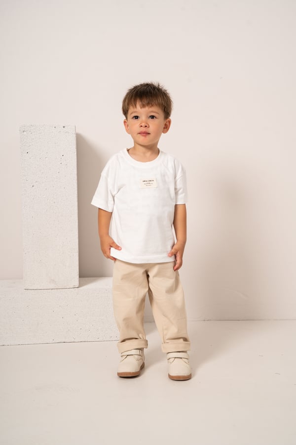 Erkek Bebek & Çocuk Çizgili Sweat Tişört Pantolon 3'lü Takım