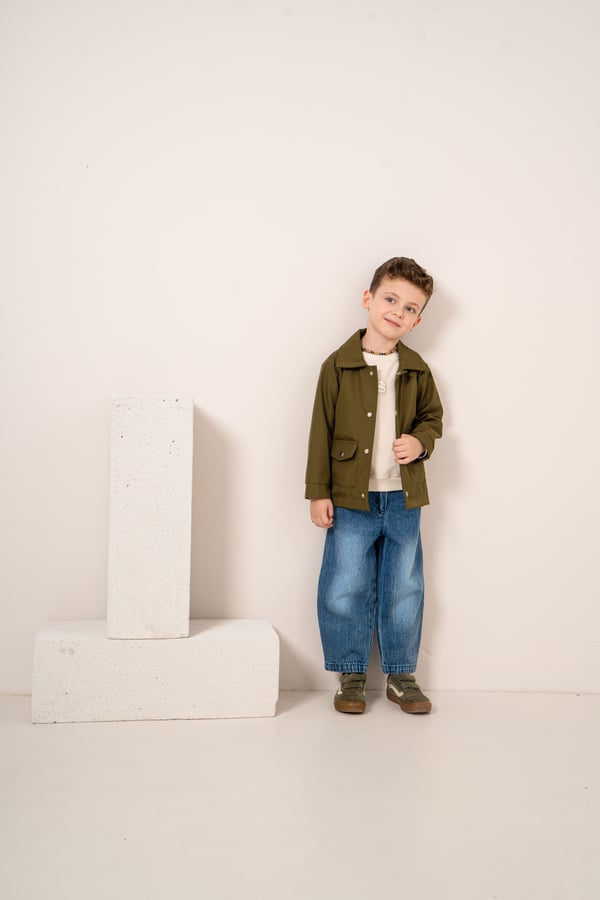 Erkek Bebek & Çocuk Sweat Yağmurluk Pantolon 3'lü Takım