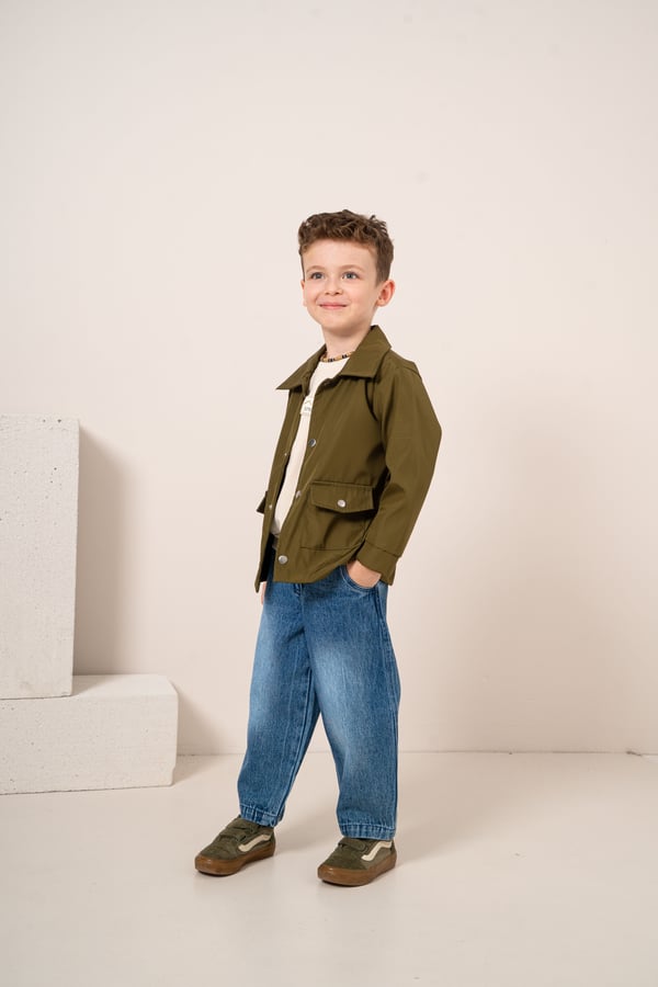 Erkek Bebek & Çocuk Sweat Yağmurluk Pantolon 3'lü Takım
